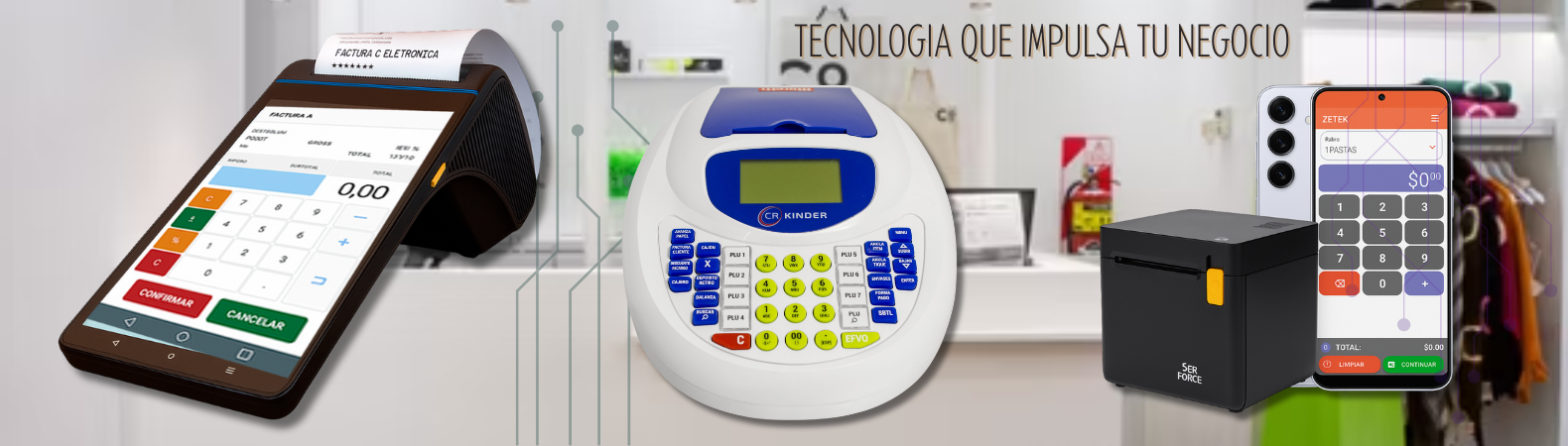 Controladores fiscales homologados ARCA y AFIP en Argentina - Comprar equipos ZETEK con soporte t&eacute;cnico y env&iacute;o por Andreani